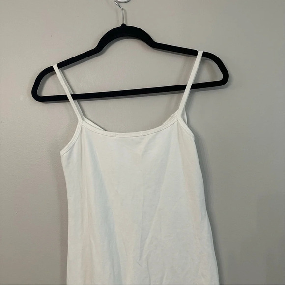 LAMade White Cami Tank Top V-Neck Mini Dress in White NWOT - Picture 9 of 10